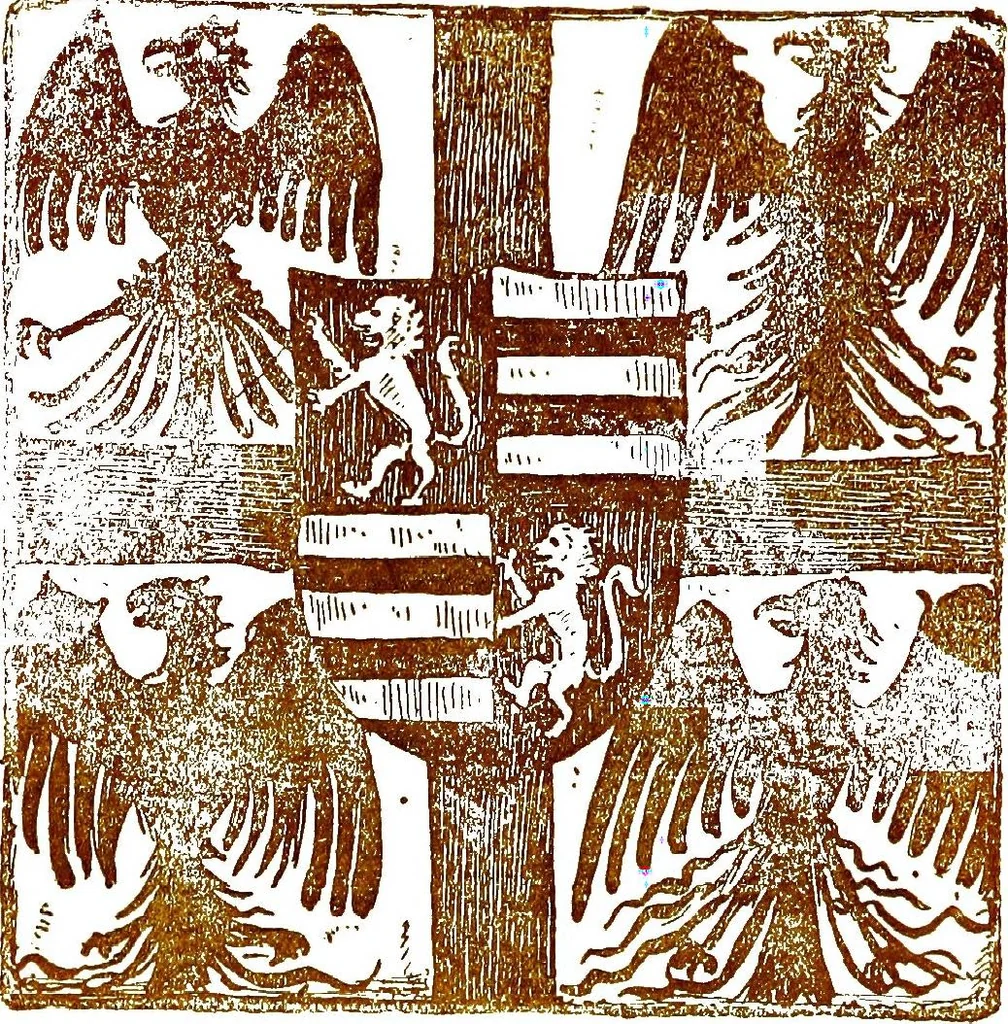 An illustration from Italian ceramic art : The maiolica pavement tiles of the fifteenth century, 1902, leaf 110