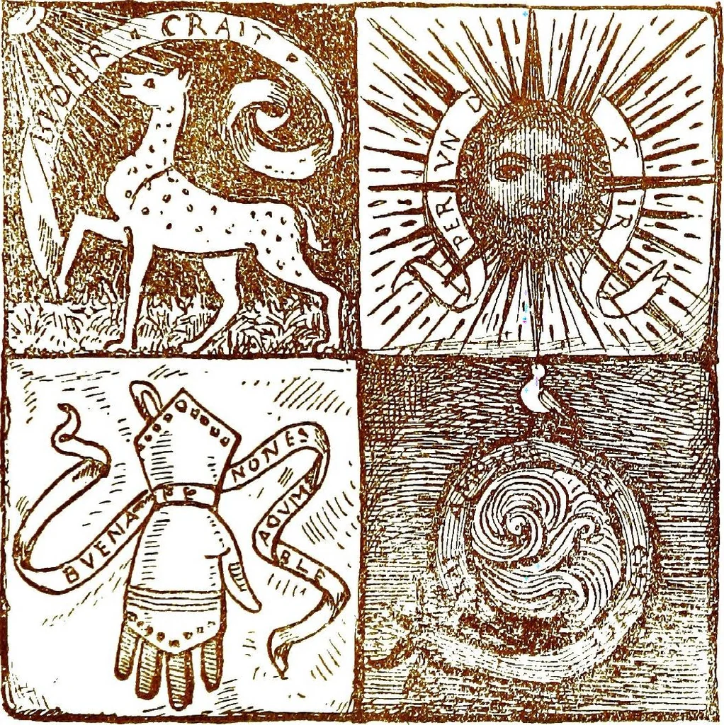 An illustration from Italian ceramic art : The maiolica pavement tiles of the fifteenth century, 1902, leaf 111