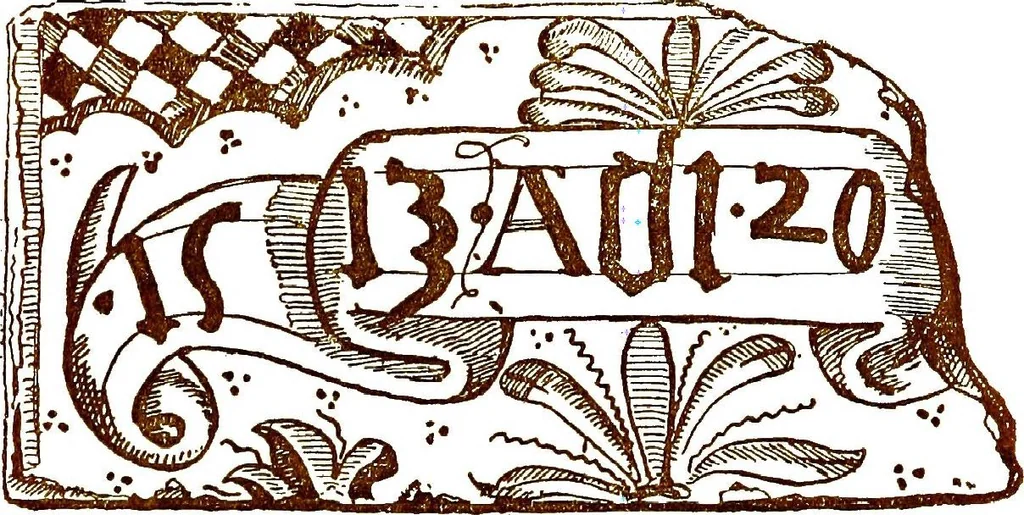 An illustration from Italian ceramic art : The maiolica pavement tiles of the fifteenth century, 1902, leaf 112
