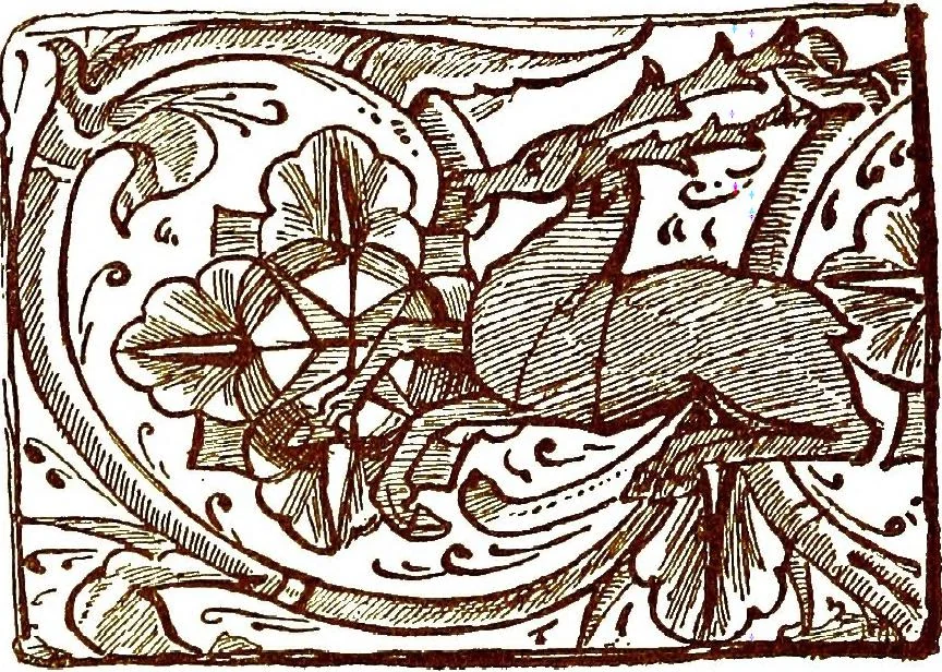 An illustration from Italian ceramic art : The maiolica pavement tiles of the fifteenth century, 1902, leaf 114
