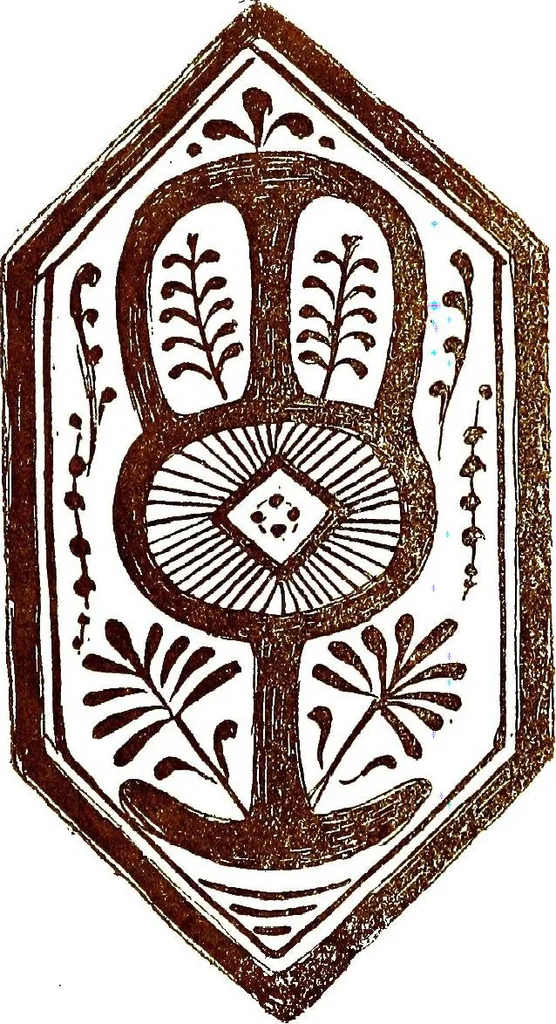An illustration from Italian ceramic art : The maiolica pavement tiles of the fifteenth century, 1902, leaf 36