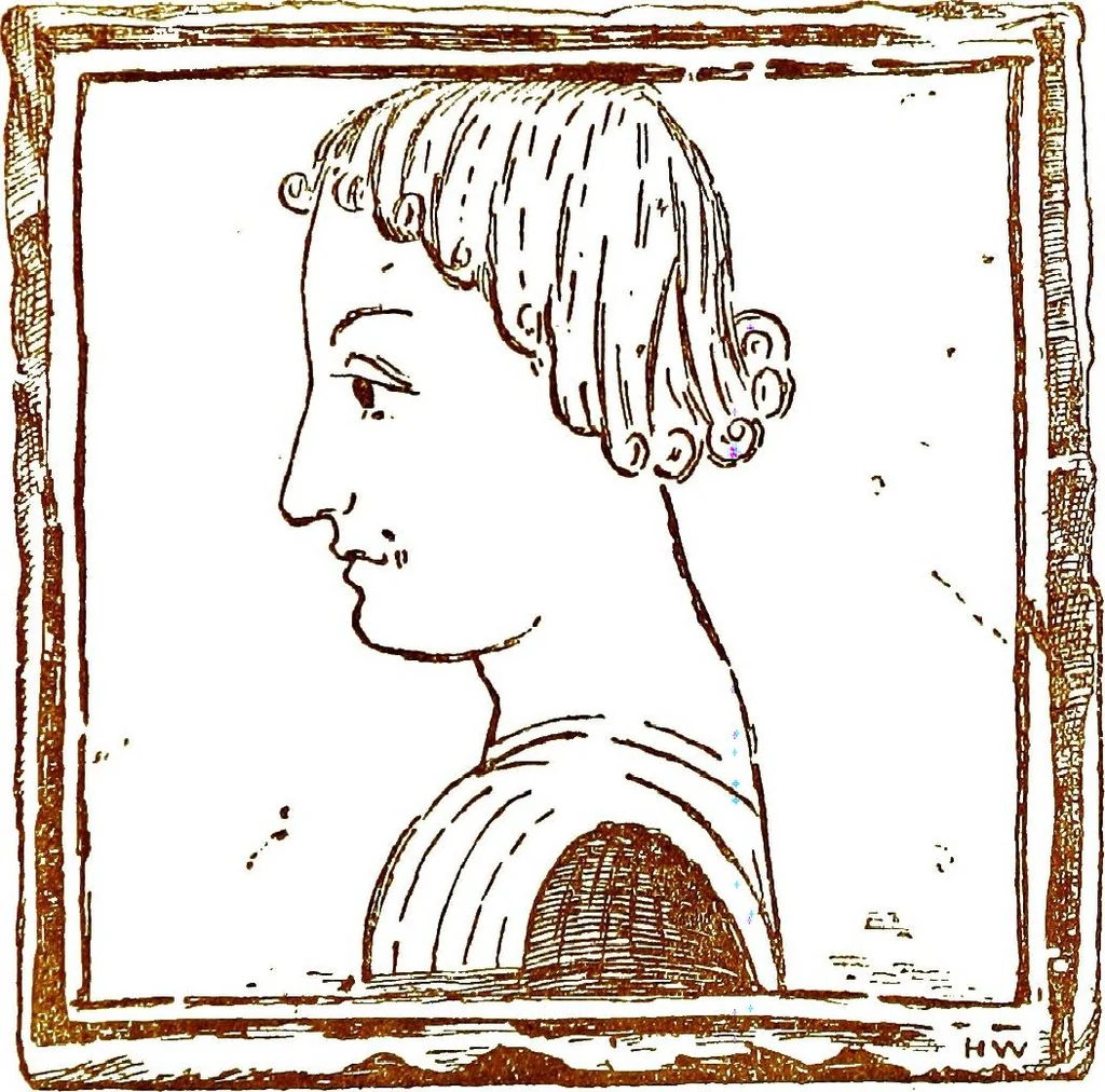 An illustration from Italian ceramic art : The maiolica pavement tiles of the fifteenth century, 1902, leaf 39
