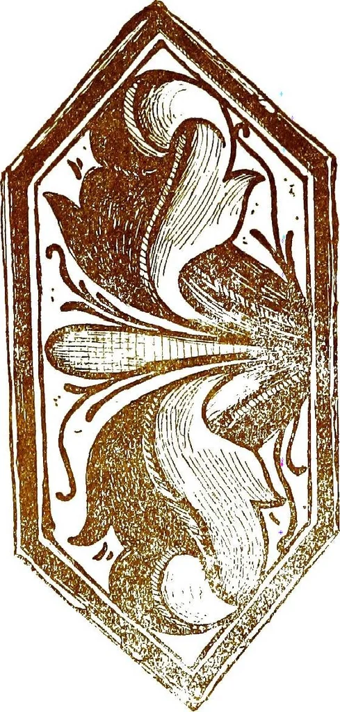 An illustration from Italian ceramic art : The maiolica pavement tiles of the fifteenth century, 1902, leaf 40