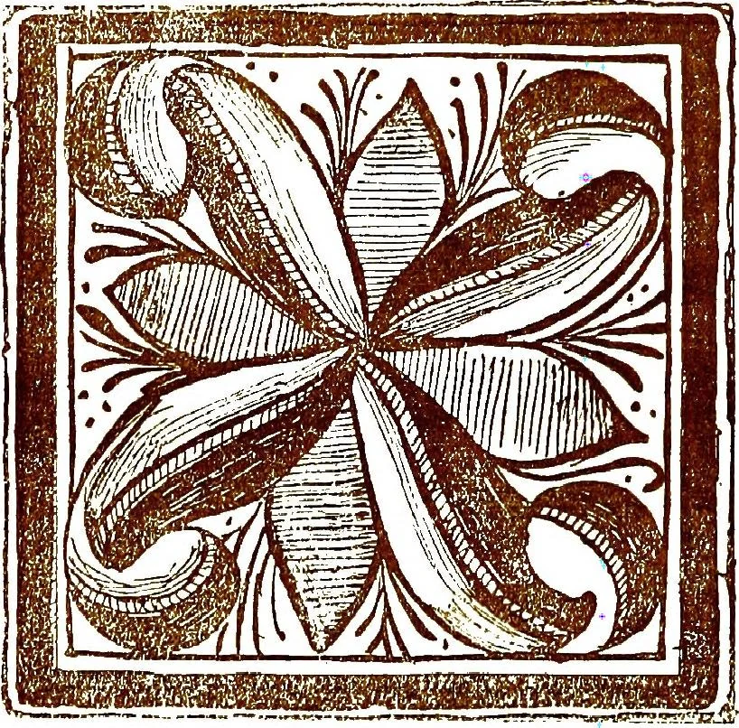 An illustration from Italian ceramic art : The maiolica pavement tiles of the fifteenth century, 1902, leaf 42