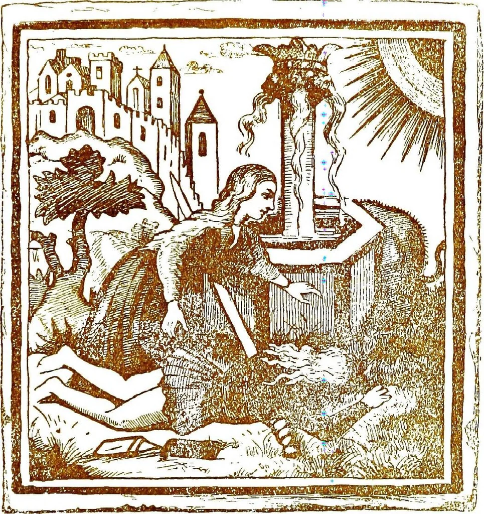 An illustration from Italian ceramic art : The maiolica pavement tiles of the fifteenth century, 1902, leaf 55