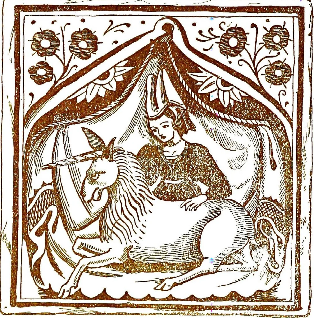 An illustration from Italian ceramic art : The maiolica pavement tiles of the fifteenth century, 1902, leaf 56