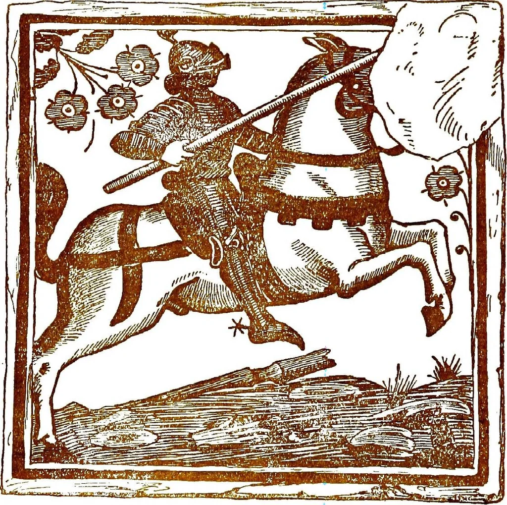 An illustration from Italian ceramic art : The maiolica pavement tiles of the fifteenth century, 1902, leaf 58