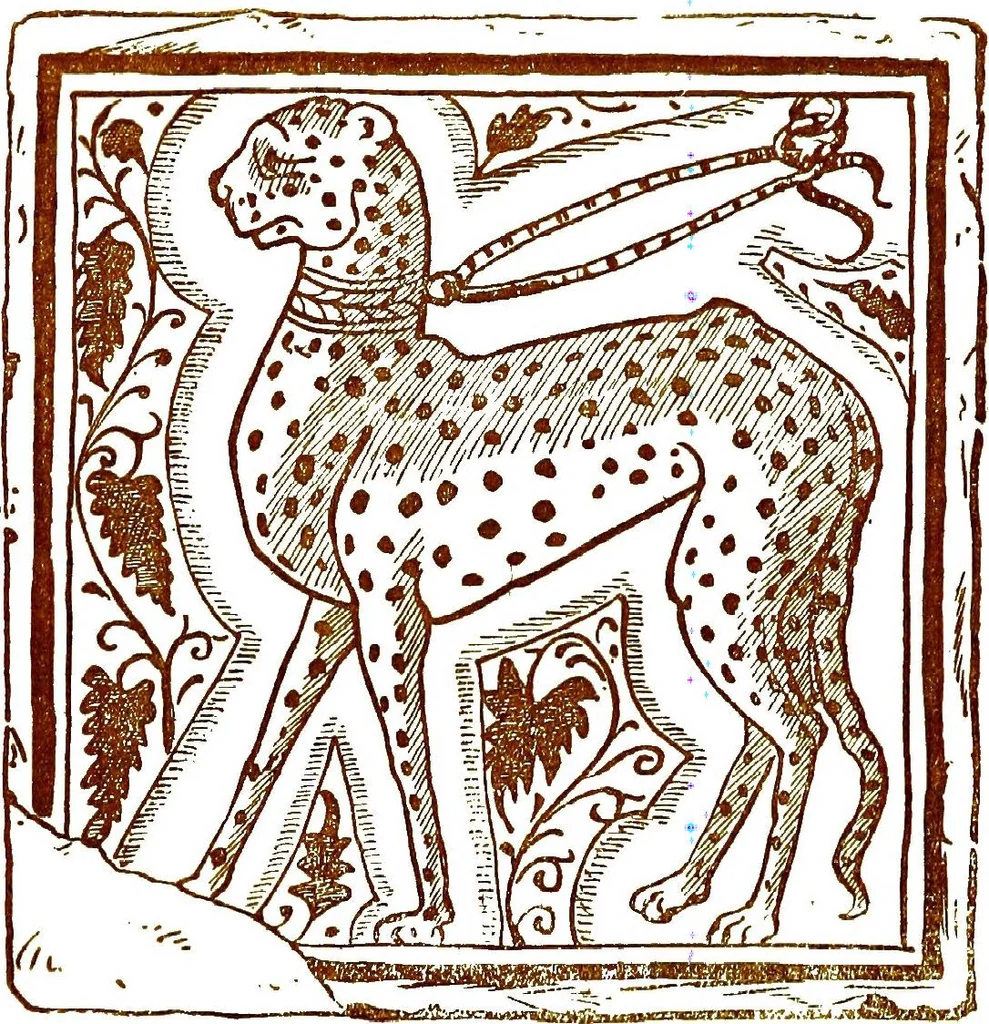 An illustration from Italian ceramic art : The maiolica pavement tiles of the fifteenth century, 1902, leaf 60