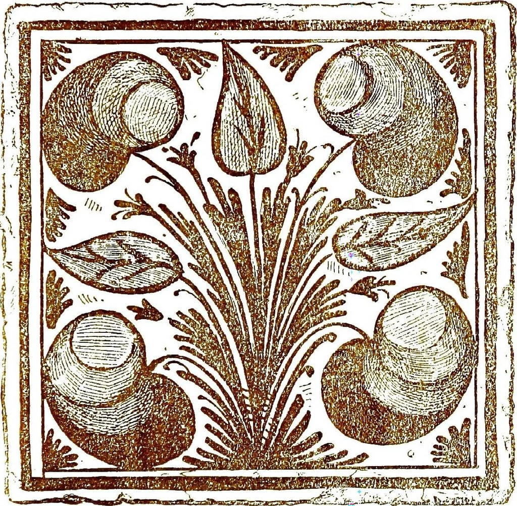 An illustration from Italian ceramic art : The maiolica pavement tiles of the fifteenth century, 1902, leaf 61