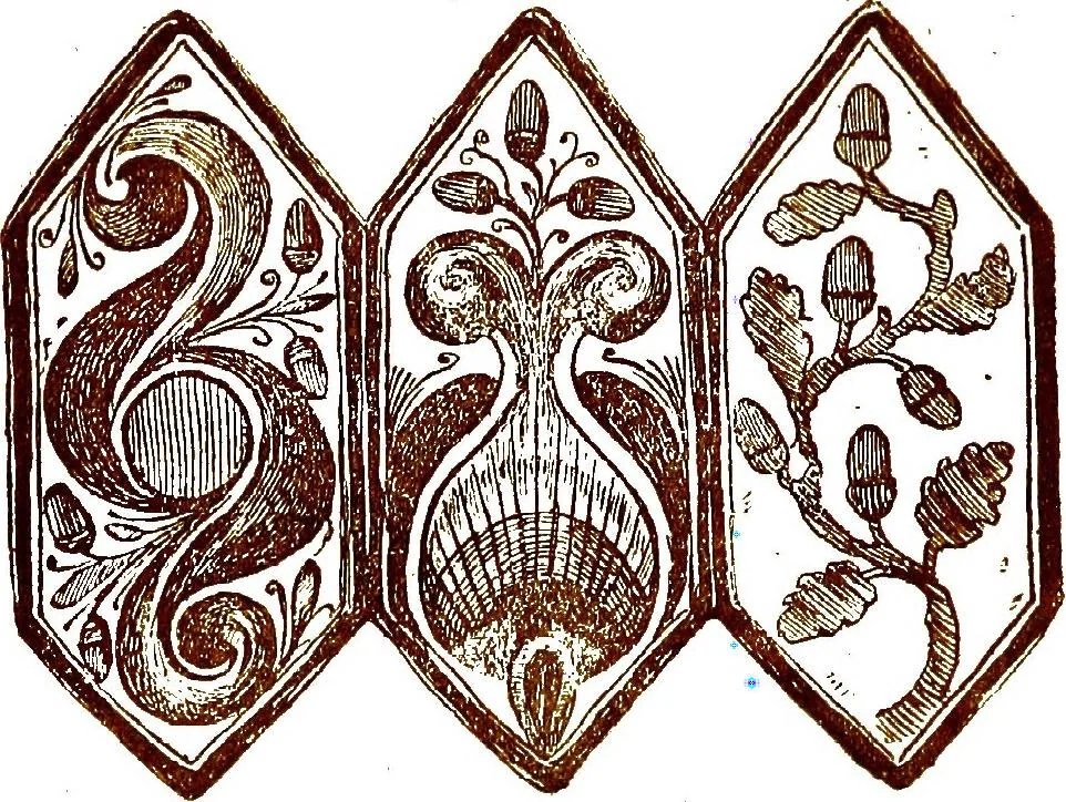 An illustration from Italian ceramic art : The maiolica pavement tiles of the fifteenth century, 1902, leaf 62