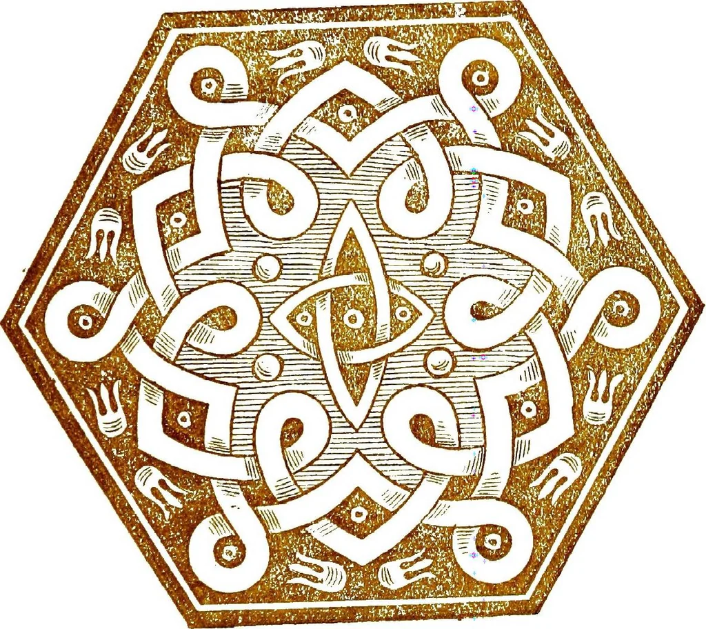 An illustration from Italian ceramic art : The maiolica pavement tiles of the fifteenth century, 1902, leaf 73