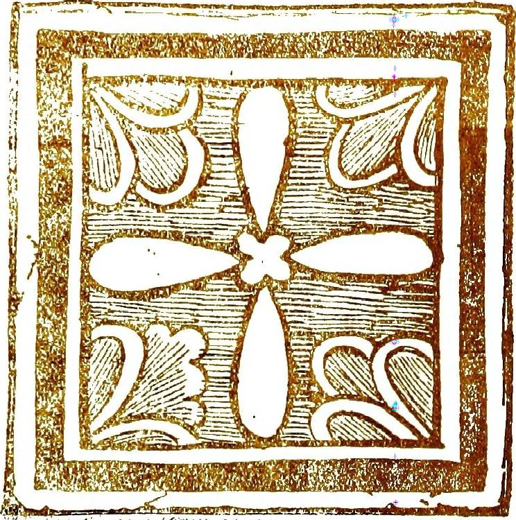 An illustration from Italian ceramic art : The maiolica pavement tiles of the fifteenth century, 1902, leaf 81