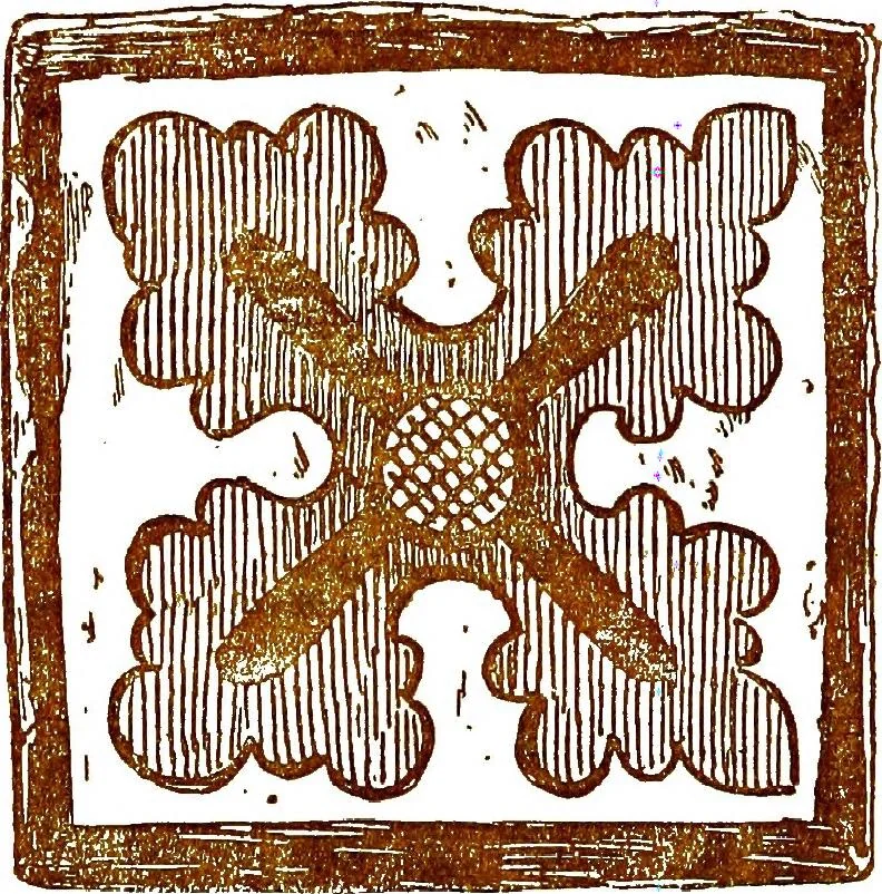 An illustration from Italian ceramic art : The maiolica pavement tiles of the fifteenth century, 1902, leaf 82