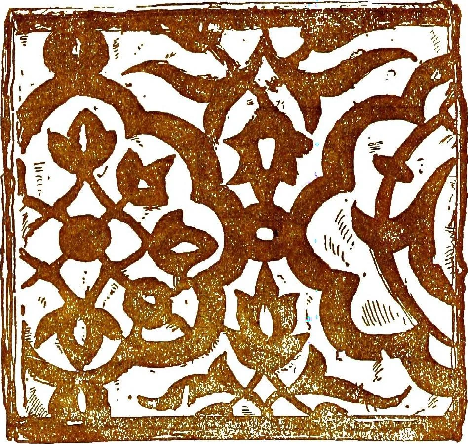 An illustration from Italian ceramic art : The maiolica pavement tiles of the fifteenth century, 1902, leaf 86