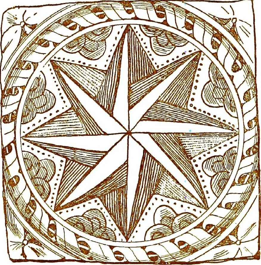 An illustration from Italian ceramic art : The maiolica pavement tiles of the fifteenth century, 1902, leaf 90