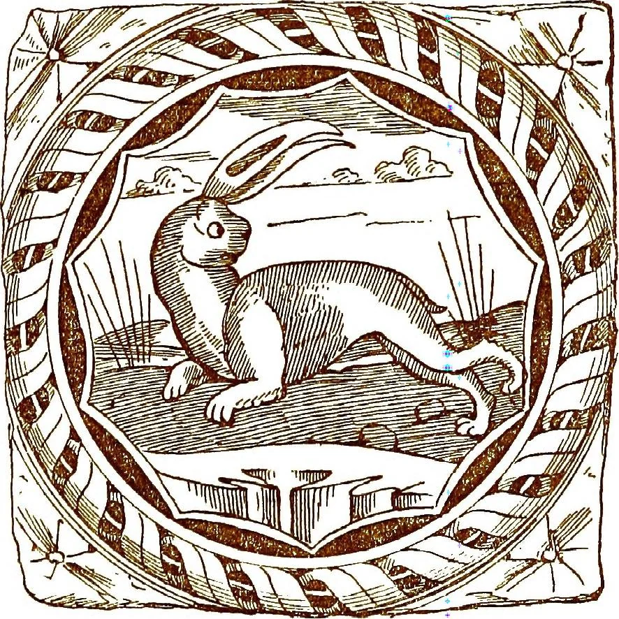 An illustration from Italian ceramic art : The maiolica pavement tiles of the fifteenth century, 1902, leaf 94