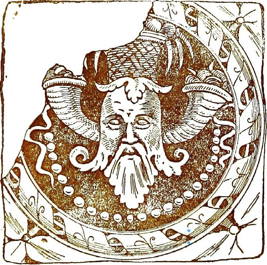 An illustration from Italian ceramic art : The maiolica pavement tiles of the fifteenth century, 1902, leaf 99
