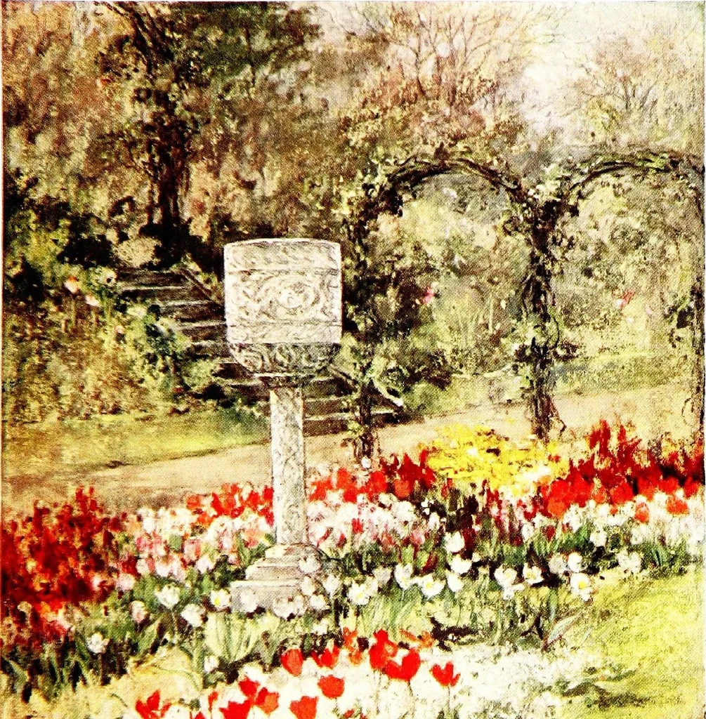 An illustration from Scottish gardens; being a representative selection of different types, old and new, 1908, leaf 145
