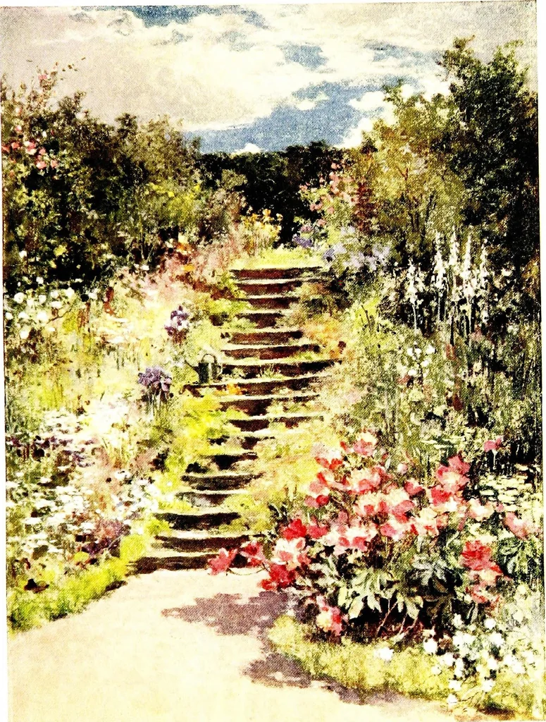 An illustration from Scottish gardens; being a representative selection of different types, old and new, 1908, leaf 215