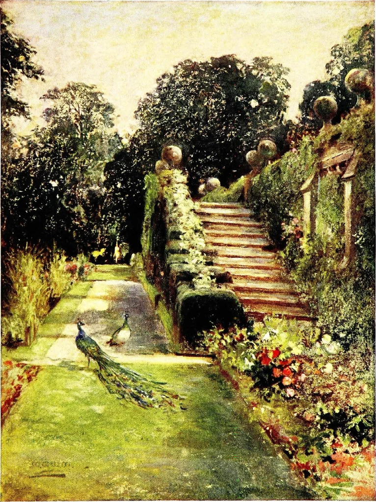 An illustration from Scottish gardens; being a representative selection of different types, old and new, 1908, leaf 313