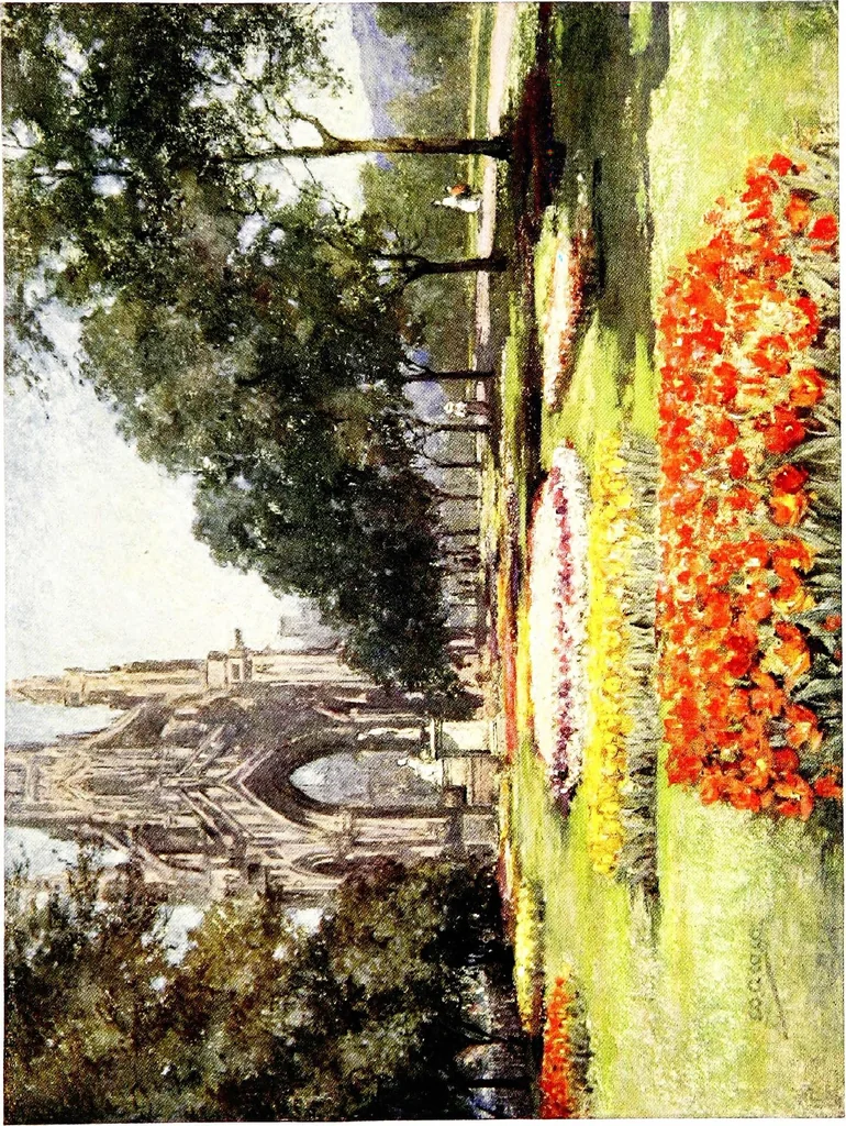 An illustration from Scottish gardens; being a representative selection of different types, old and new, 1908, leaf 87