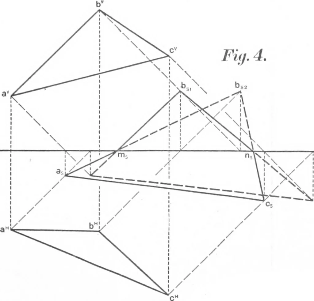 An illustration from A text-book on shades and shadows, and perspective, 1900, leaf 118