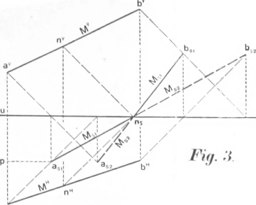 An illustration from A text-book on shades and shadows, and perspective, 1900, leaf 118