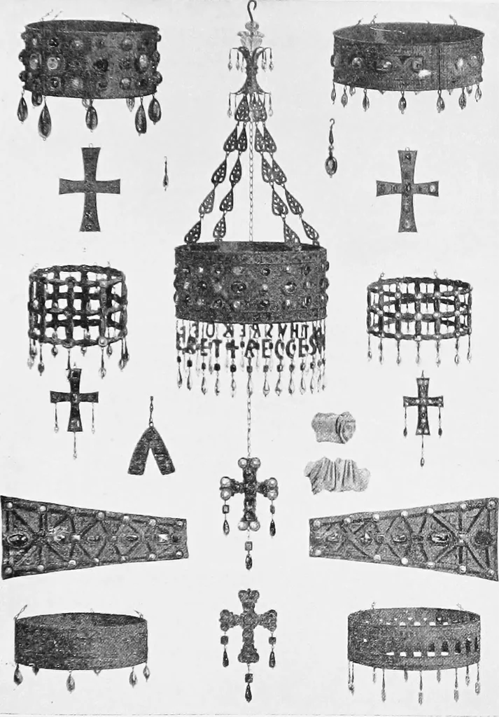 An illustration from Sculpture in Spain, 1912, leaf 196