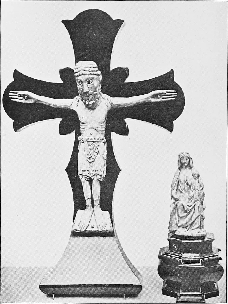 An illustration from Sculpture in Spain, 1912, leaf 197