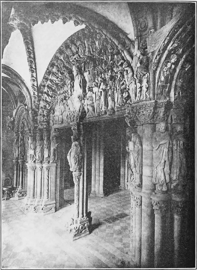 An illustration from Sculpture in Spain, 1912, leaf 203