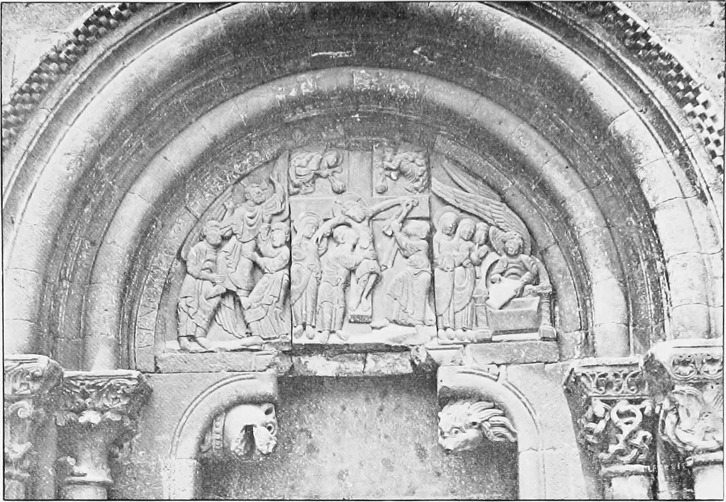 An illustration from Sculpture in Spain, 1912, leaf 206