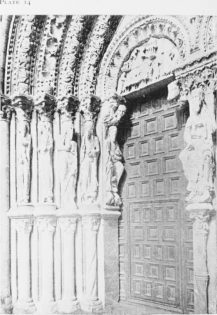 An illustration from Sculpture in Spain, 1912, leaf 209
