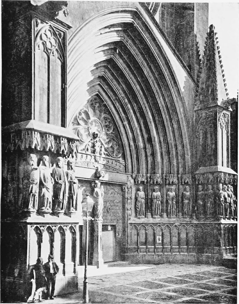 An illustration from Sculpture in Spain, 1912, leaf 214