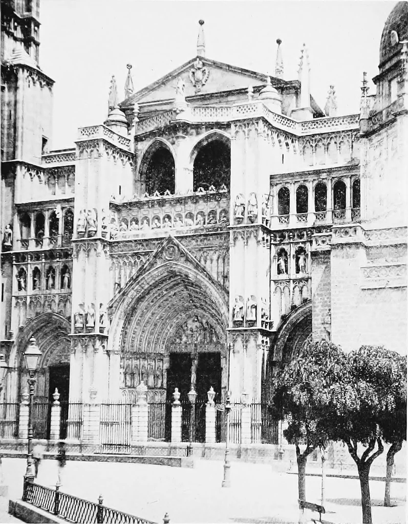 An illustration from Sculpture in Spain, 1912, leaf 216