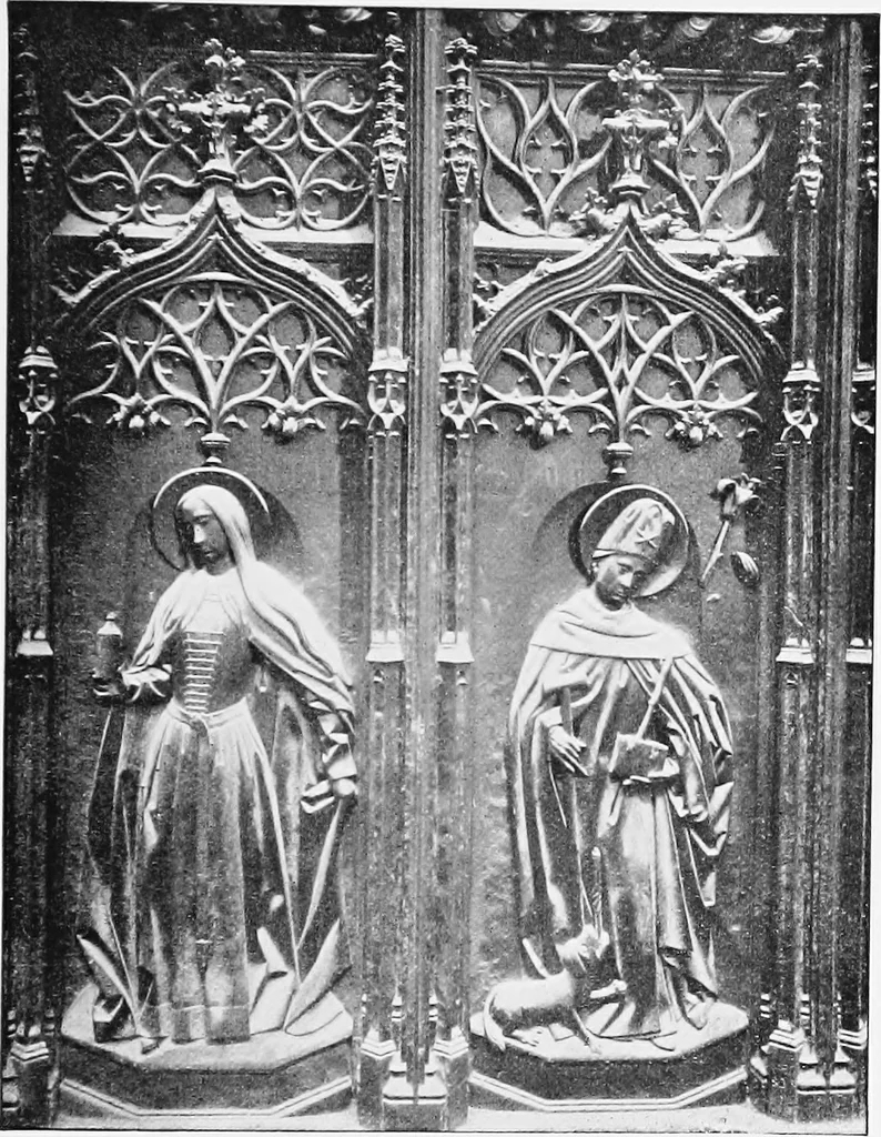 An illustration from Sculpture in Spain, 1912, leaf 220