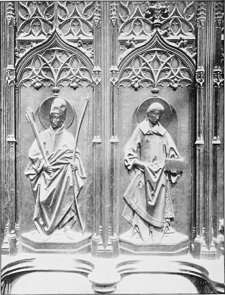 An illustration from Sculpture in Spain, 1912, leaf 221