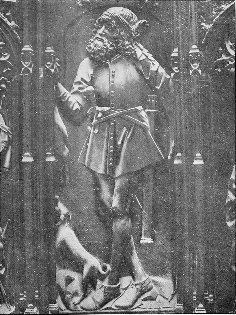 An illustration from Sculpture in Spain, 1912, leaf 224
