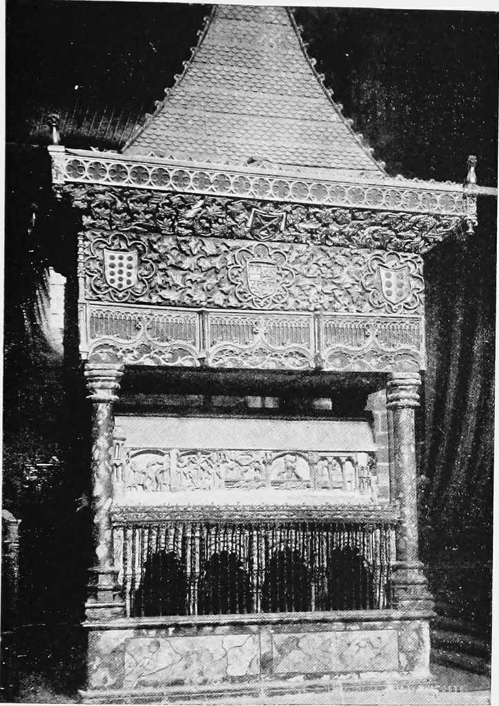 An illustration from Sculpture in Spain, 1912, leaf 244