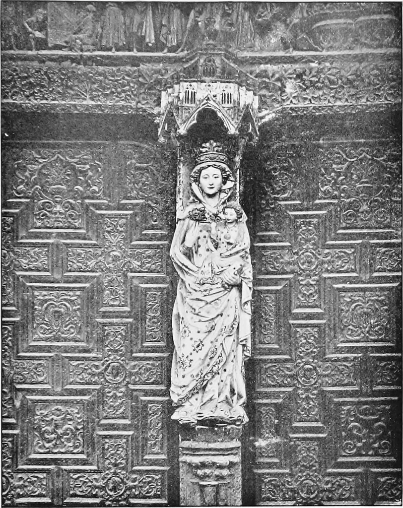 An illustration from Sculpture in Spain, 1912, leaf 248