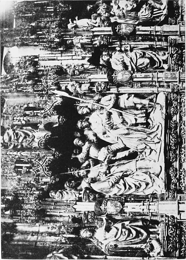An illustration from Sculpture in Spain, 1912, leaf 251