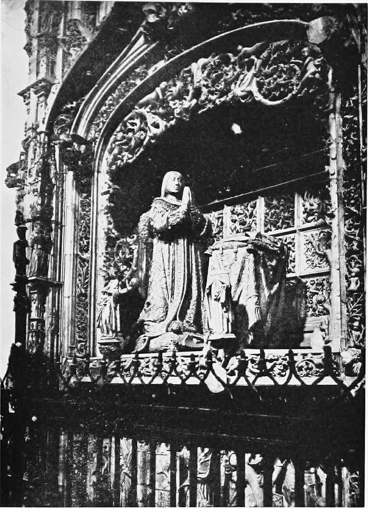 An illustration from Sculpture in Spain, 1912, leaf 262