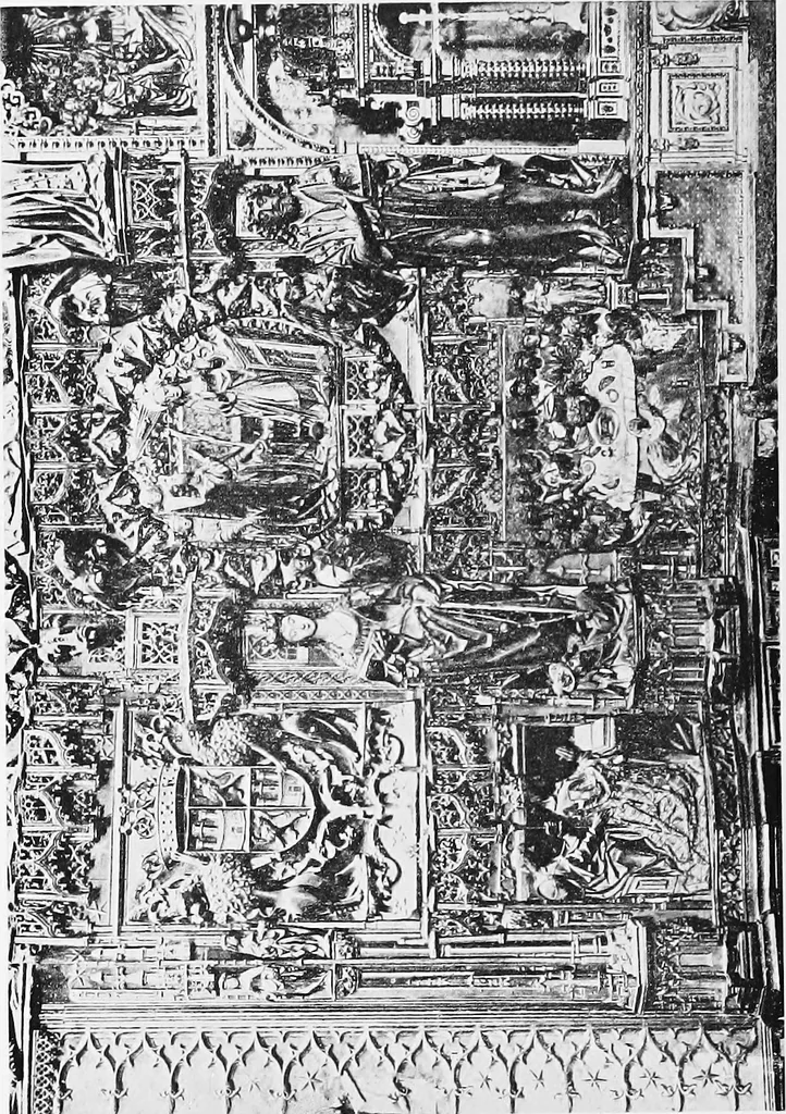An illustration from Sculpture in Spain, 1912, leaf 265