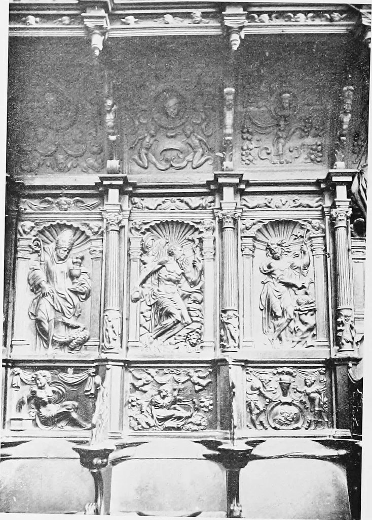 An illustration from Sculpture in Spain, 1912, leaf 267