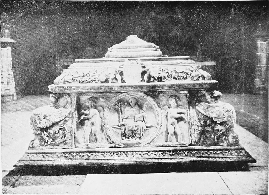 An illustration from Sculpture in Spain, 1912, leaf 272