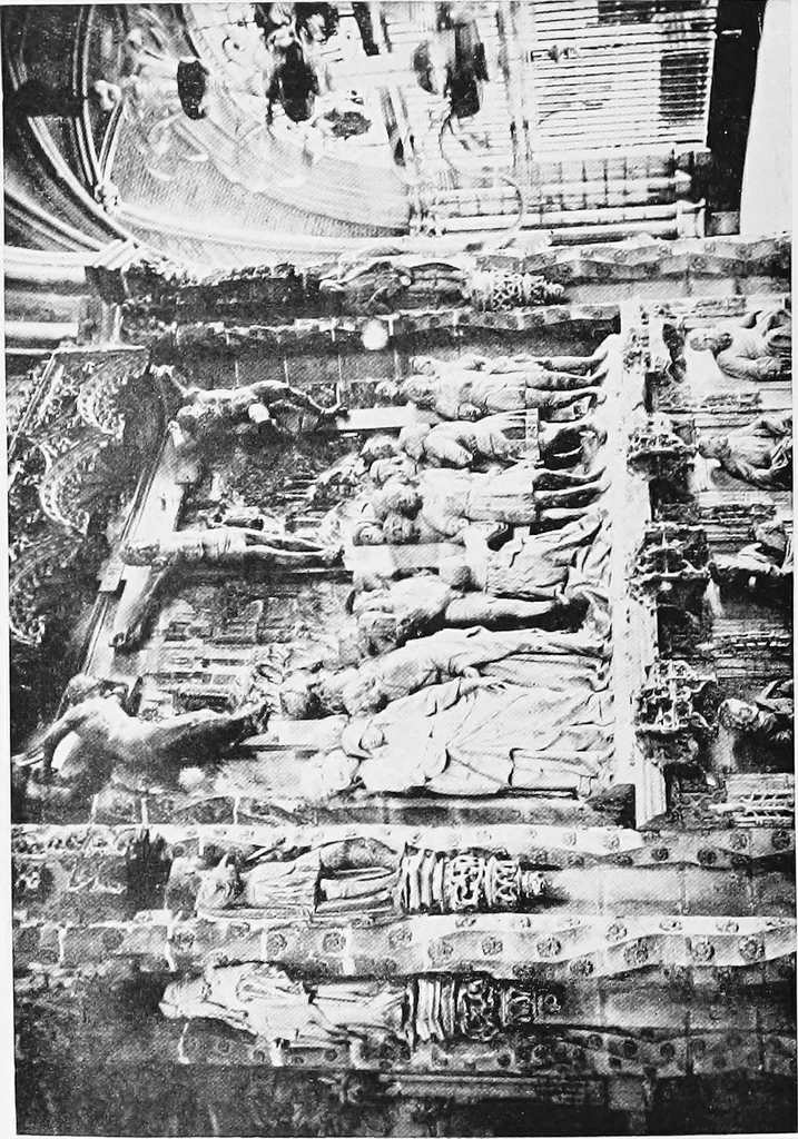 An illustration from Sculpture in Spain, 1912, leaf 273