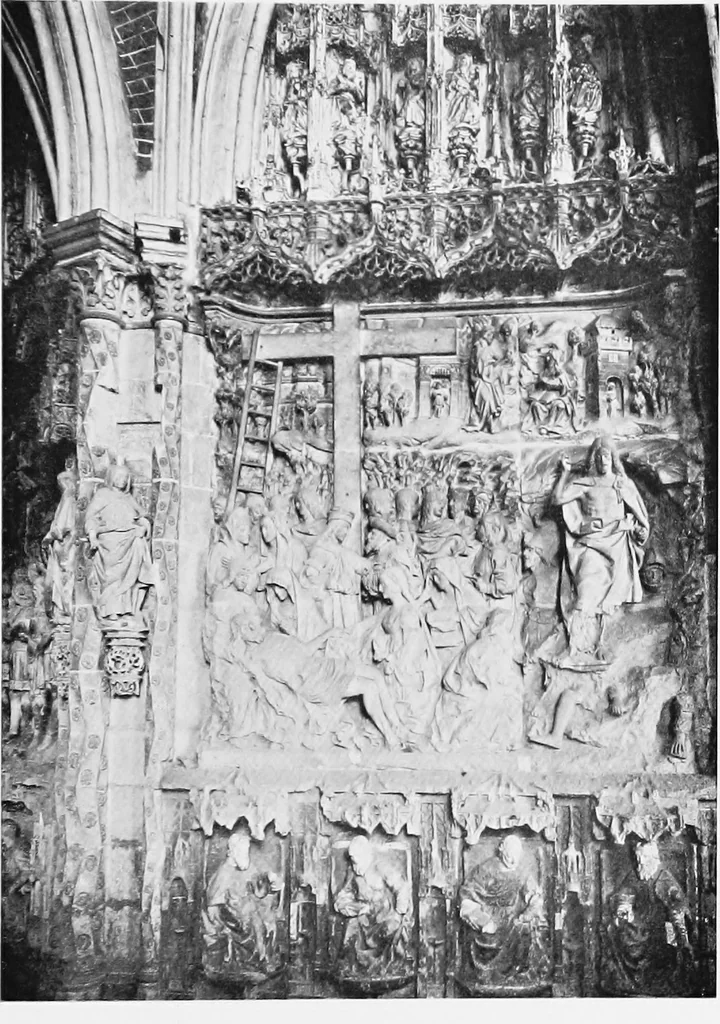 An illustration from Sculpture in Spain, 1912, leaf 276