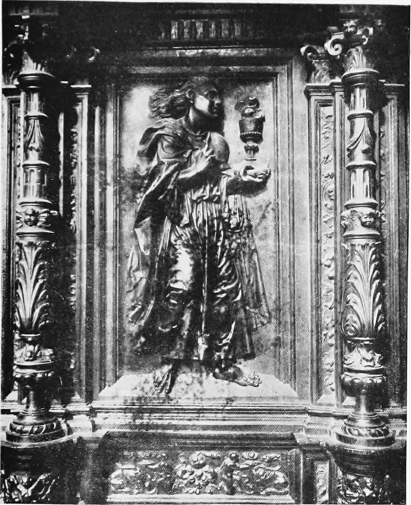 An illustration from Sculpture in Spain, 1912, leaf 280