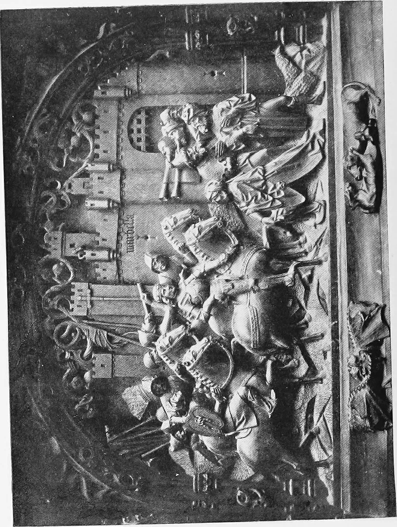 An illustration from Sculpture in Spain, 1912, leaf 291