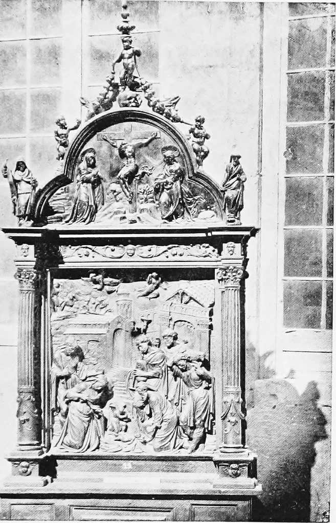 An illustration from Sculpture in Spain, 1912, leaf 300