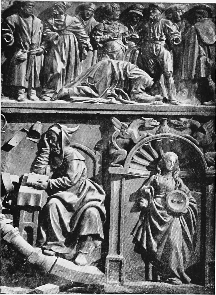 An illustration from Sculpture in Spain, 1912, leaf 302